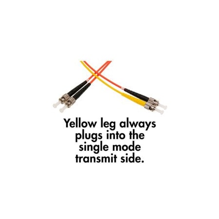 Cable Wholesale Mode Conditioning Cable ST / ST, OM2 Multimode, 50/125, 2 meter STST-12002